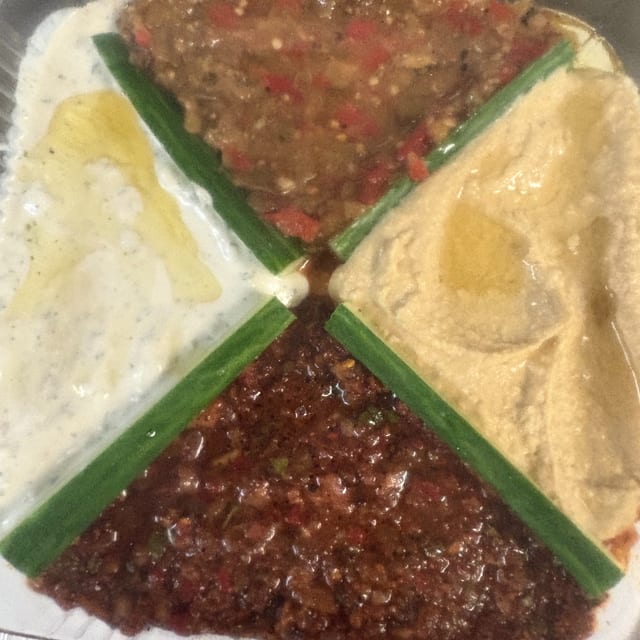 Mix Appetizers plate.