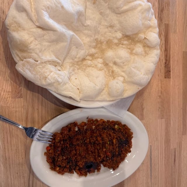 Acili (Spicy) Ezme.