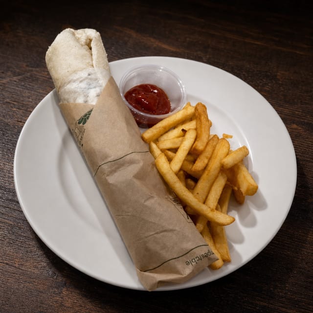 Chicken shawarma.