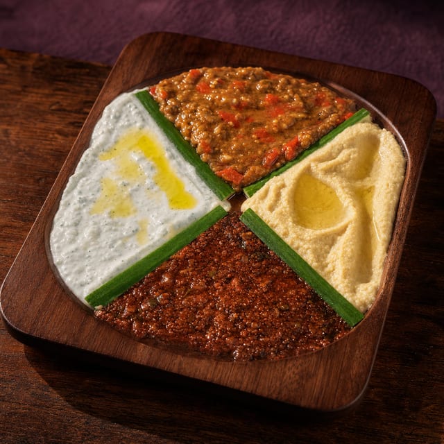 Mix Appetizers plate.