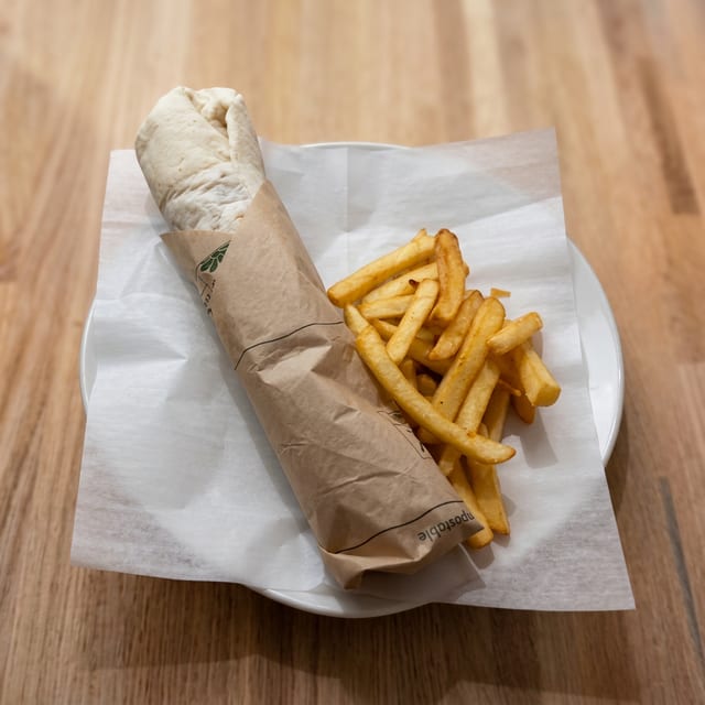 Chicken shawarma.