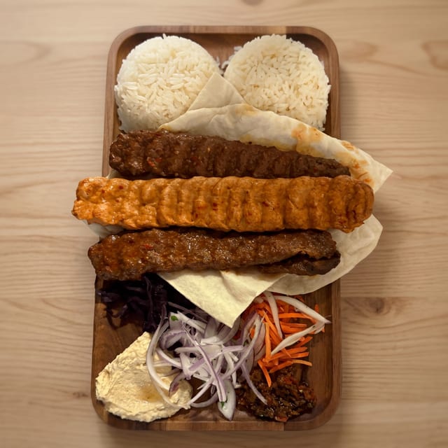 Adana Mix Kebab.