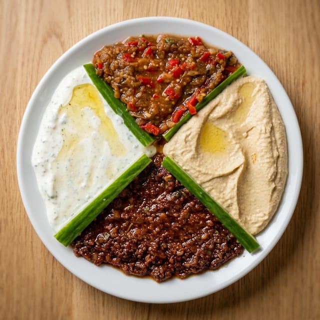 Mix Appetizers plate.