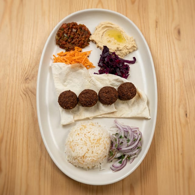 Felafel Plate.