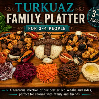 Family Platter kebabs